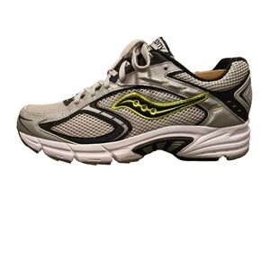 Saucony Prestige Men's Size 9.5 Gray Black Running Shoes